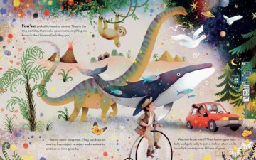 From BAM! to BURP!: A Carbon Atom's Never-Ending Journey Through Space and Time and YOU - Melissa Stewart [KSIĄŻKA]