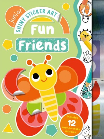 Fun Friends (Mosaic Sticker by Numbers for Toddlers) - Igloo Books Ltd [KSIĄŻKA]