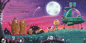 Futuristic Fairy Tales: Goldilocks in Space - Peter Bently [KSIĄŻKA]