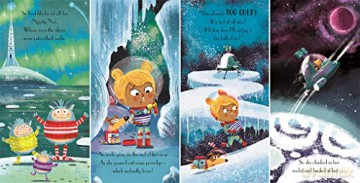 Futuristic Fairy Tales: Goldilocks in Space - Peter Bently [KSIĄŻKA]