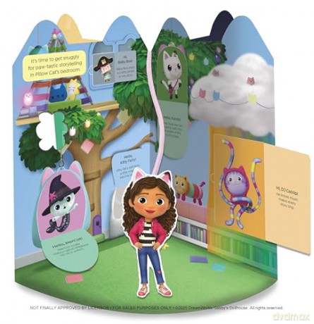 Gabby's Dollhouse Playhouse - Dk [KSIĄŻKA]