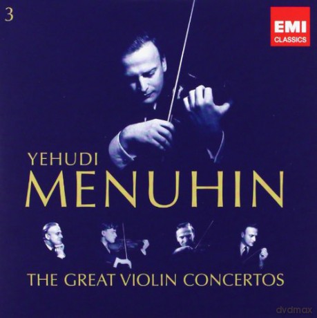 Yehudi Menuhin: The Great Violin Concertos-10th Anniv [10CD]