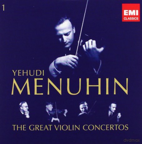 Yehudi Menuhin: The Great Violin Concertos-10th Anniv [10CD]