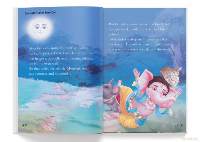 Ganesha: The Elephant Headed God- Illustrated Stories From Indian History And Mythology (Classic Tales from India) [KSIĄŻKA]