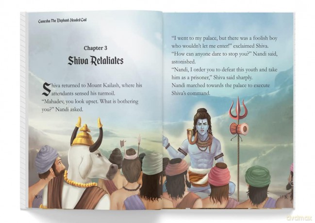 Ganesha: The Elephant Headed God- Illustrated Stories From Indian History And Mythology (Classic Tales from India) [KSIĄŻKA]