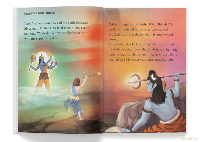 Ganesha: The Elephant Headed God- Illustrated Stories From Indian History And Mythology (Classic Tales from India) [KSIĄŻKA]