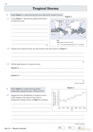GCSE Geography AQA Exam Practice Workbook (includes answers): for the 2026 and 2027 exams (CGP AQA GCSE Geography) - CGP Books [KSIĄŻKA]
