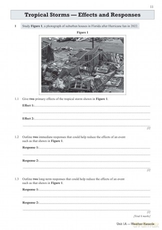 GCSE Geography AQA Exam Practice Workbook (includes answers): for the 2026 and 2027 exams (CGP AQA GCSE Geography) - CGP Books [KSIĄŻKA]