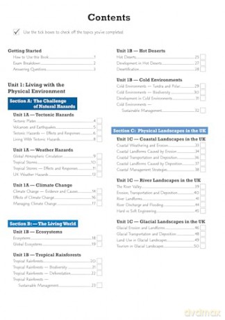 GCSE Geography AQA Exam Practice Workbook (includes answers): for the 2026 and 2027 exams (CGP AQA GCSE Geography) - CGP Books [KSIĄŻKA]