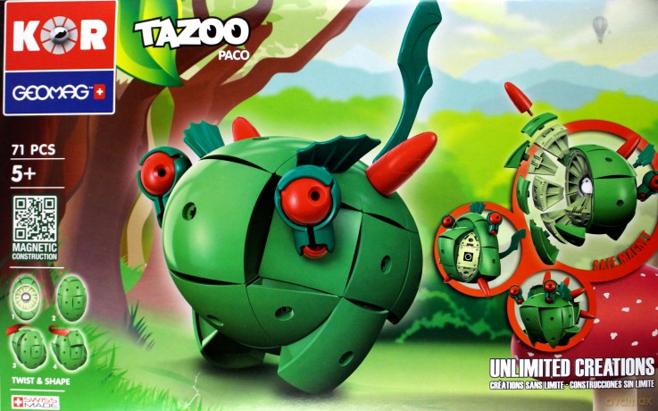 Geomag Tazoo Paco 71 elementów [ZABAWKA]