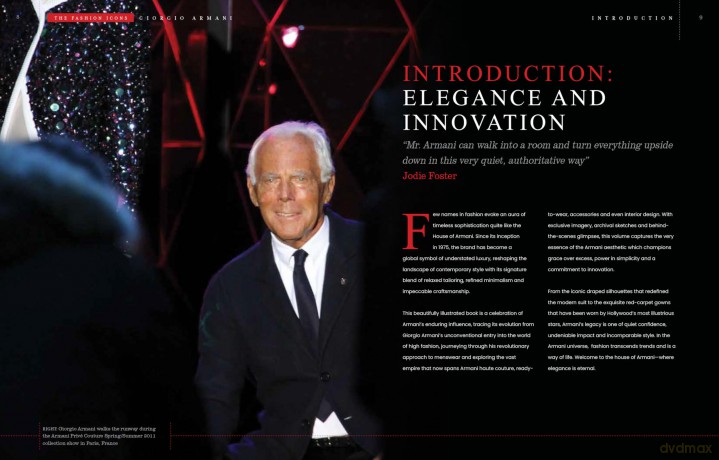 Georgio Armani - The Fashion Icons: 9 - Alison James [KSIĄŻKA]