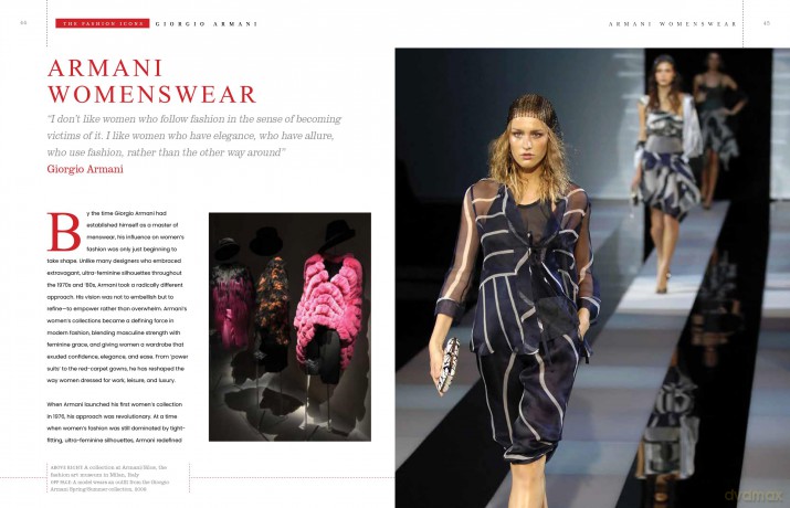 Georgio Armani - The Fashion Icons: 9 - Alison James [KSIĄŻKA]