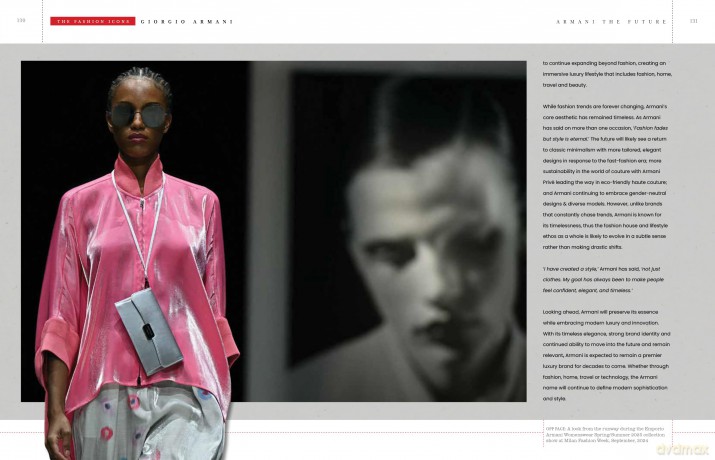 Georgio Armani - The Fashion Icons: 9 - Alison James [KSIĄŻKA]