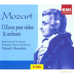 Yehudi Menuhin: Violin Concertos [5CD]