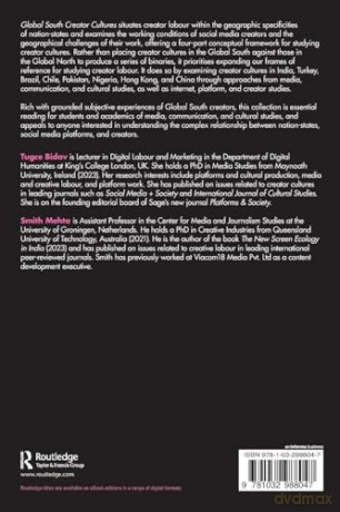 Global South Creator Cultures - Tugce Bidav [KSIĄŻKA]