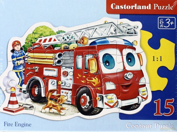 Castor 15 elementów Straż Pożarna [PUZZLE]