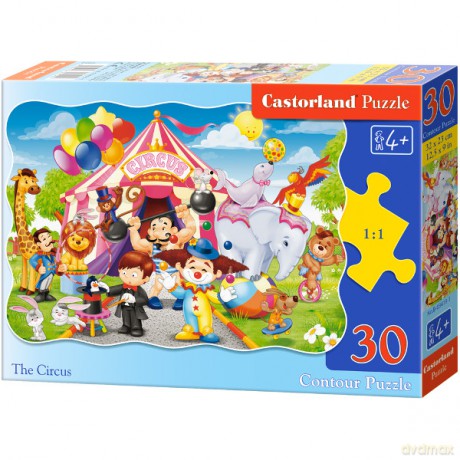 Castor 30 elementów Cyrk [PUZZLE]