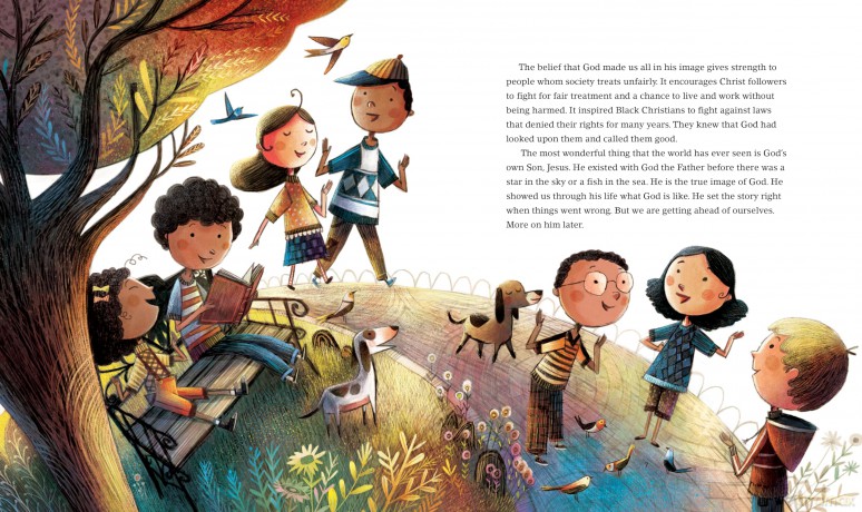 God's Colourful Kingdom Storybook Bible: The Story of God's Big Diverse Family - Esau McCaulley [KSIĄŻKA]