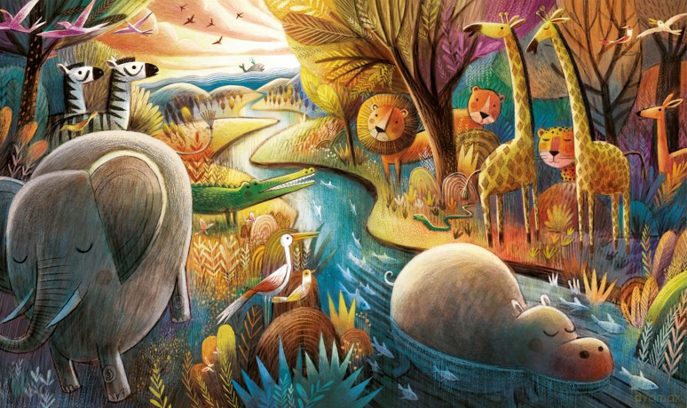 God's Colourful Kingdom Storybook Bible: The Story of God's Big Diverse Family - Esau McCaulley [KSIĄŻKA]
