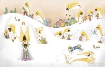 God's Gift of Guardian Angels (Little Golden Book) - Katie Wray Schon [KSIĄŻKA]