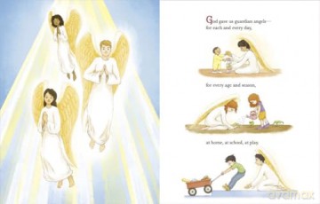 God's Gift of Guardian Angels (Little Golden Book) - Katie Wray Schon [KSIĄŻKA]