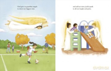 God's Gift of Guardian Angels (Little Golden Book) - Katie Wray Schon [KSIĄŻKA]