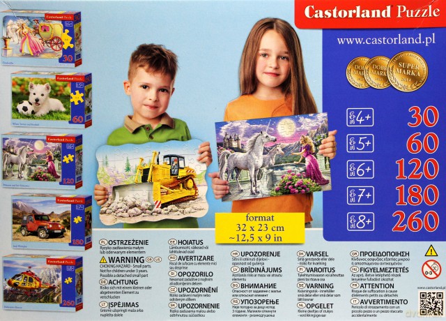 Castor 30 elementów Deszczowy Dzień [PUZZLE]