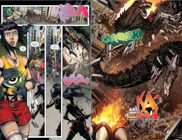 Godzilla Library Collection, Vol. 5 - Chris Mowry [KOMIKS]