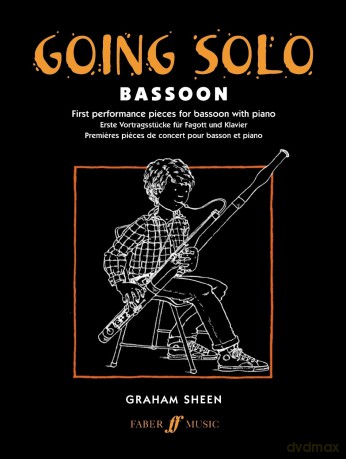 Going Solo (Bassoon): First Performance Pieces for Bassoon with Piano - Graham Sheen [KSIĄŻKA]