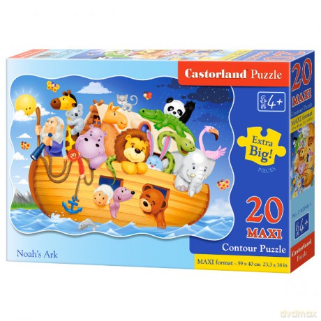 Castor 20 elementów Maxi Arka Noego [PUZZLE]