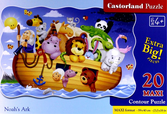 Castor 20 elementów Maxi Arka Noego [PUZZLE]