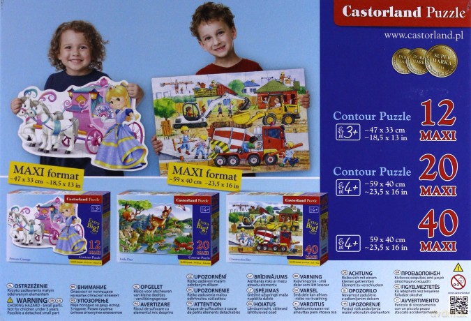 Castor 20 elementów Maxi Arka Noego [PUZZLE]