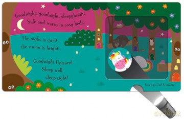 Goodnight Unicorn: A magic torch book - Katie Button [KSIĄŻKA]