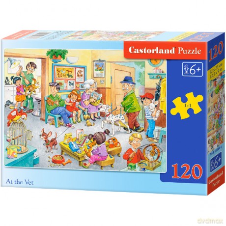 Castor 120 elementów U Weterynarza [PUZZLE]