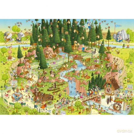 Heye 1000 elementów Black Forest Habitat [PUZZLE]