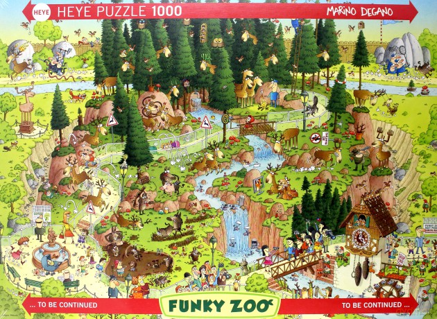 Heye 1000 elementów Black Forest Habitat [PUZZLE]