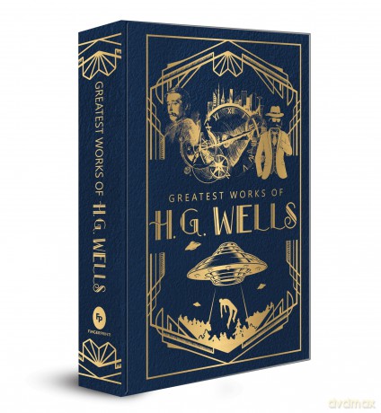 Greatest Works of H.G. Wells (Deluxe Hardbound Edition) - H.G. Wells [KSIĄŻKA]
