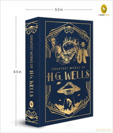 Greatest Works of H.G. Wells (Deluxe Hardbound Edition) - H.G. Wells [KSIĄŻKA]