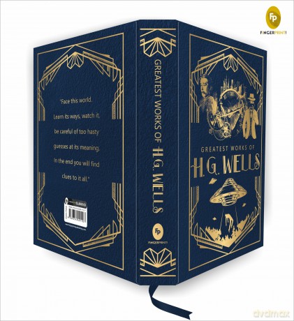 Greatest Works of H.G. Wells (Deluxe Hardbound Edition) - H.G. Wells [KSIĄŻKA]