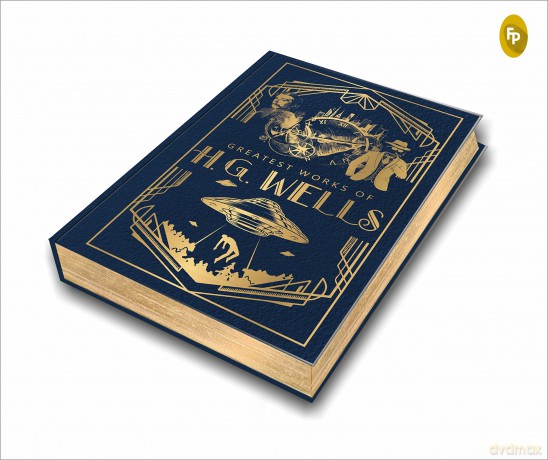Greatest Works of H.G. Wells (Deluxe Hardbound Edition) - H.G. Wells [KSIĄŻKA]