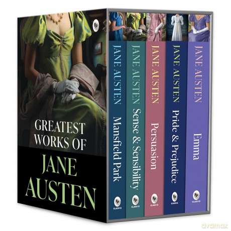 Greatest Works of Jane Austen (Set of 5 Books) - Jane Austen [KSIĄŻKA]