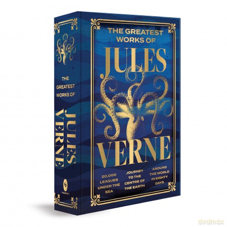 Greatest Works of Jules Verne (Deluxe Hardbound Edition) - Jules Verne [KSIĄŻKA]