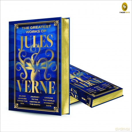 Greatest Works of Jules Verne (Deluxe Hardbound Edition) - Jules Verne [KSIĄŻKA]