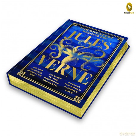 Greatest Works of Jules Verne (Deluxe Hardbound Edition) - Jules Verne [KSIĄŻKA]