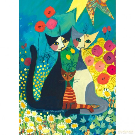 Heye 1000 elementów Flowerbed [PUZZLE]