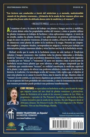 Grimorio de la senda de los venenos: Herbolaria oscura, magia venenosa y aliados siniestros - Coby Michael [KSIĄŻKA]