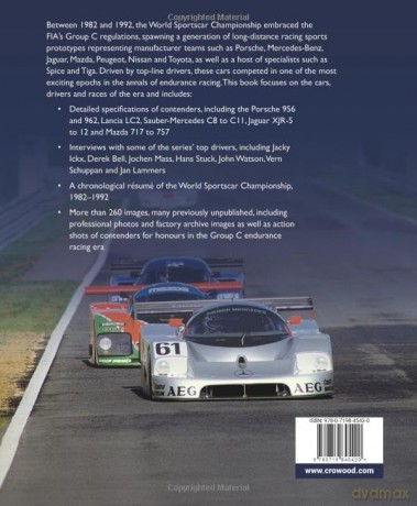 Group C Racing: World Endurance Championship, 1982-1992 - Johnny Tipler [KSIĄŻKA]