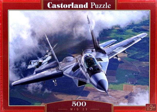 Castor 500 elementów Mig 29 [PUZZLE]