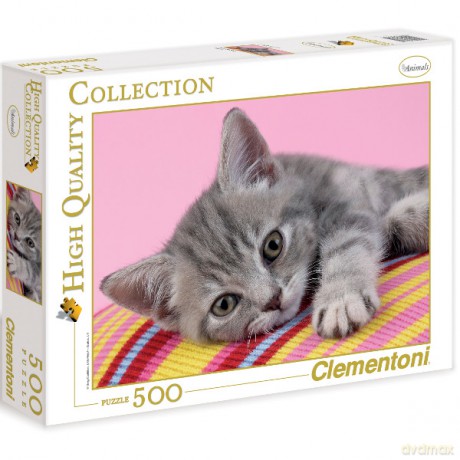 Clementoni 500 El Szary Kotek [PUZZLE]