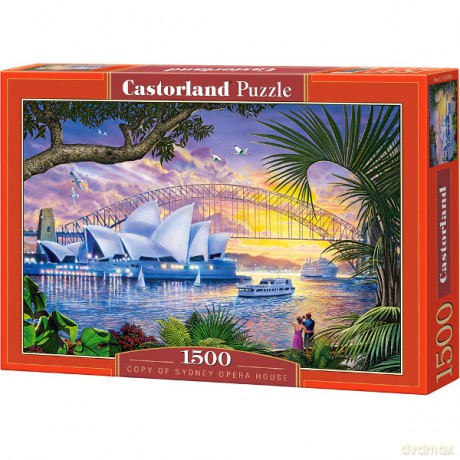 Castor 1500 elementów Sydney Opera [PUZZLE]